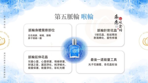 療癒身體命盤數字 5 的澳洲花晶:5號花晶、氣結釋放、意識轉化、靈性修護