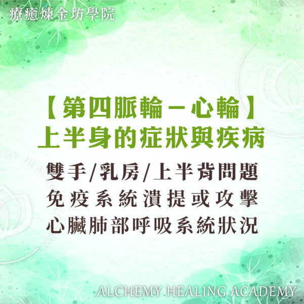 心輪對應症狀與疾病