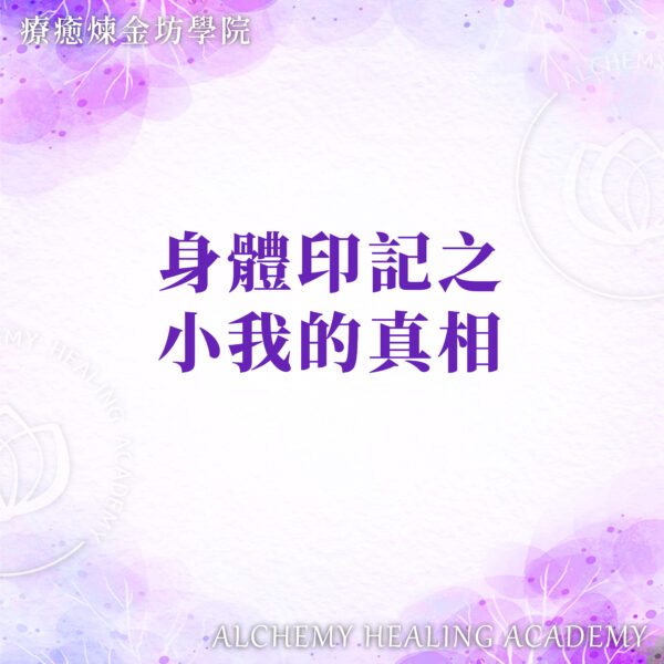 身體印記之小我的真相